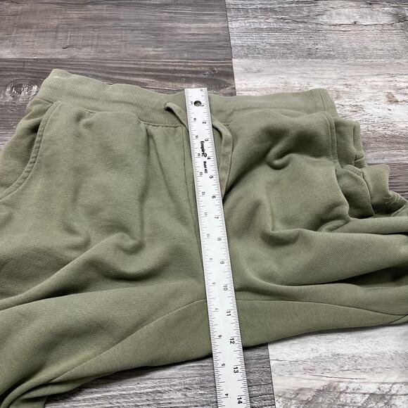 Gymshark Restore Joggers Desert Sage Green Mens M Training Tapered Leg Sweatpant - Picture 8 of 12